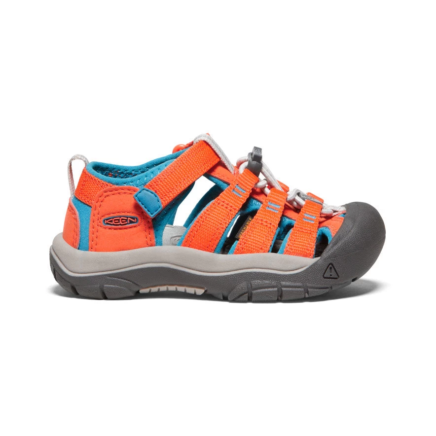 Keen Little Kids' Newport H2 | Safety Orange/Fjord Blue 3 Keen Little Kids' Newport H2 | Safety Orange/Fjord Blue