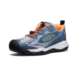 Keen Big Kids' Wanduro Speed Hiking Shoe | Vintage Indigo/Tangerine -Shoes Haven Shop 07aeb459f23a6017e728e3701f6cd9fd016d9778