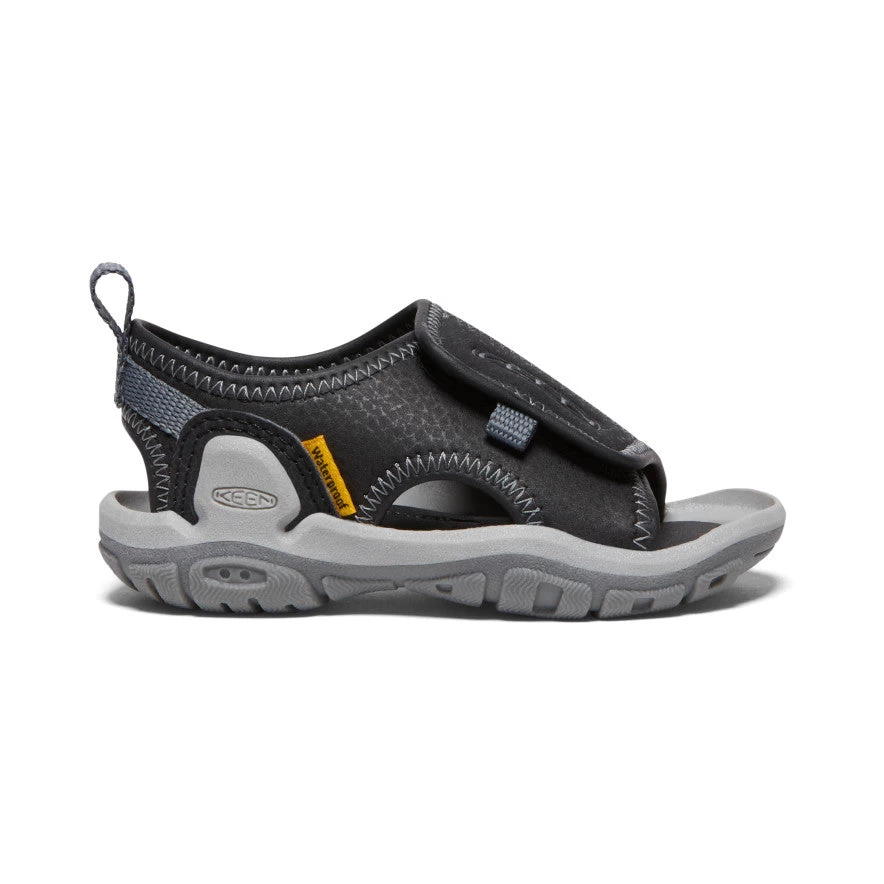 Keen Toddlers' Knotch River Open-Toe | Black/Steel Grey 3 Keen Toddlers' Knotch River Open-Toe | Black/Steel Grey
