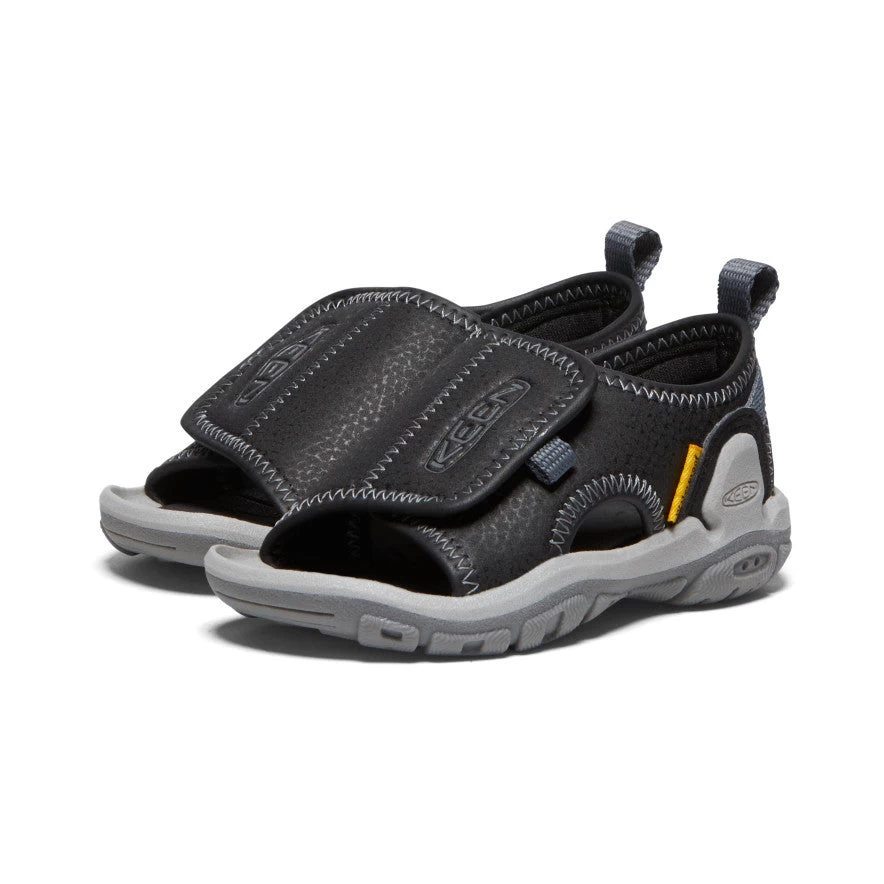Keen Toddlers' Knotch River Open-Toe | Black/Steel Grey 4 Keen Toddlers' Knotch River Open-Toe | Black/Steel Grey - Image 2