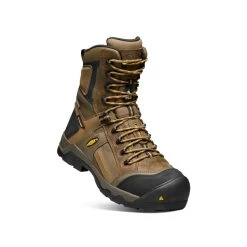 Keen Men's CSA Davenport 8" Insulated Waterproof Boot | Dark Earth/Inca Gold -Shoes Haven Shop 0ff6650cd7da761fa94bd5789d29259ec348e061
