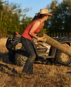Keen Women's Dover 6" Waterproof Boot (Carbon-Fiber Toe) | Dark Earth/Black -Shoes Haven Shop 1024210 PDP LeftImage