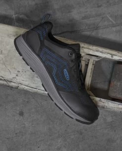 Keen Men's Sparta 2 (Aluminum Toe) | Brilliant Blue/Black -Shoes Haven Shop 1025567 PDP LeftImage