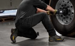 Keen Men's Troy 6" Waterproof Boot (Carbon-Fiber Toe) | Magnet/Black -Shoes Haven Shop 1025697 PDP TopImage