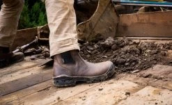 Keen Men's Juneau Romeo Waterproof (Soft Toe) | Dark Earth/Black -Shoes Haven Shop 1025703 PDP TopImage