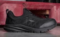 Keen Men's Vista Energy Shift ESD (Carbon-Fiber Toe) | Black/Black -Shoes Haven Shop 1026371 PDP TopImage