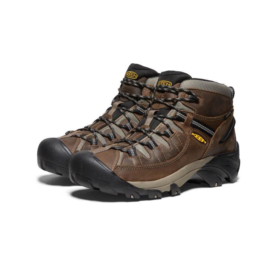 Keen Men's Targhee II Waterproof Mid Wide | Shitake/Brindle 4 Keen Men's Targhee II Waterproof Mid Wide | Shitake/Brindle - Image 2