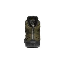Keen Men's Reno Mid KBF Waterproof (Carbon-Fiber Toe) | Dark Olive/Black -Shoes Haven Shop 1caaeecb7457b08448bf093cbeeafbafbac3afd2