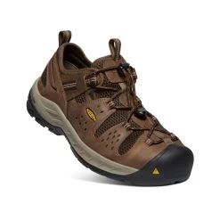 Keen Men's Atlanta Cool II (Steel Toe) | Shitake/Rust -Shoes Haven Shop 1e49aa09335d4c948c2088975e1e0a21173dbdd5