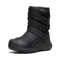 Keen Little Kids' Puffrider Waterproof Winter Boot | Black/Steel Grey -Shoes Haven Shop 1f9ee2125c2f3e7b07182bd0e67962ae83b97c11