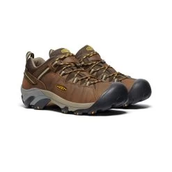 Keen Men's Targhee II Waterproof | Cascade Brown/Golden Yellow -Shoes Haven Shop 260a0278dd792afedd6696adb902358326174e89
