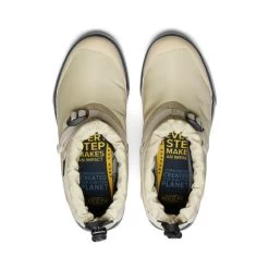 Keen Women's Hoodromeo Waterproof Slip-On Boot | Boulder/Black -Shoes Haven Shop 264310324339d1bb835b48488c54d80fec8c2b1b