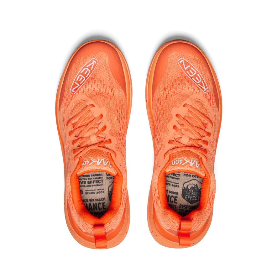 Keen Men's WK400 Walking Shoe | Tangerine 6 Keen Men's WK400 Walking Shoe | Tangerine - Image 4