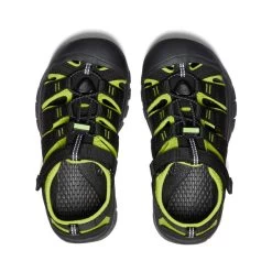 Keen Big Kids' Newport H2 | Black/Lime Green -Shoes Haven Shop 28c351a47085e16b38ceb350bfea16274d2e3b81