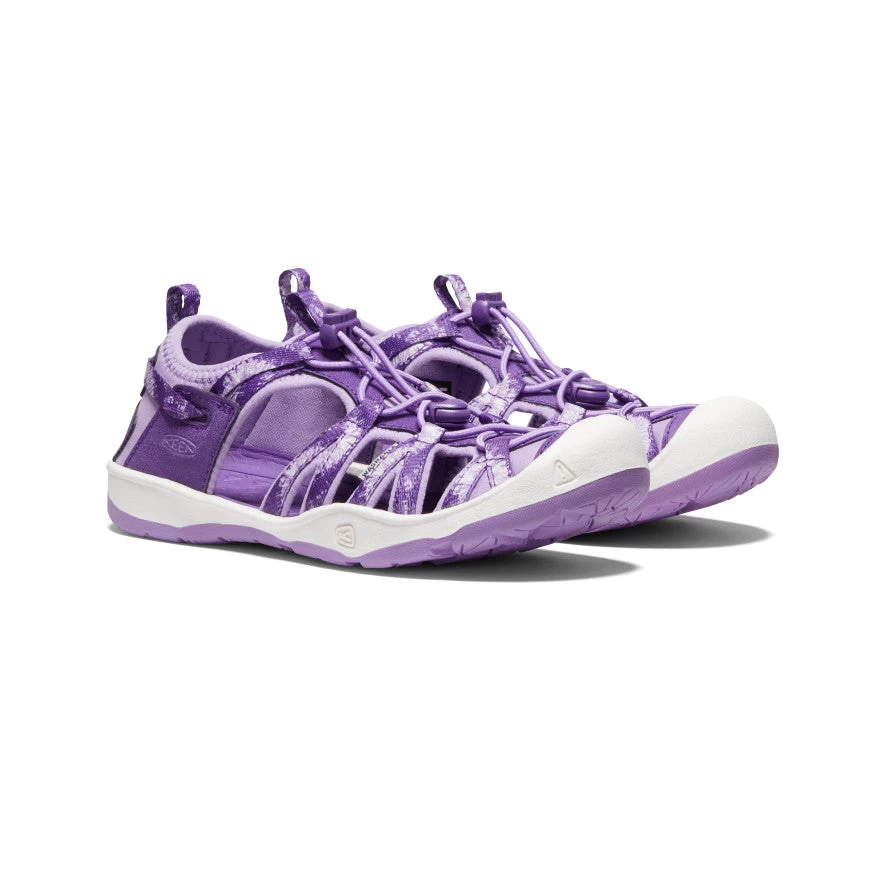 Keen Big Kids' Moxie Sandal | Multi/English Lavender 4 Keen Big Kids' Moxie Sandal | Multi/English Lavender - Image 2