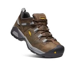 Keen Men's Detroit XT ESD (Steel Toe) | Cascade Brown/Gargoyle -Shoes Haven Shop 2d03042d75e574b8ee4378a95259040aed534ec4