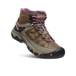 Keen Women's Targhee III Waterproof Mid | Weiss/Boysenberry -Shoes Haven Shop 2eab8dd4e4d59d04ca6183960b13801434fd3f8b