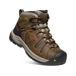 Keen Men's Flint II Boot (Soft Toe) | Cascade Brown/Burnt Ochre -Shoes Haven Shop 30cb69dc60b5bccbaafb54f7fdef0e378b48d9cd