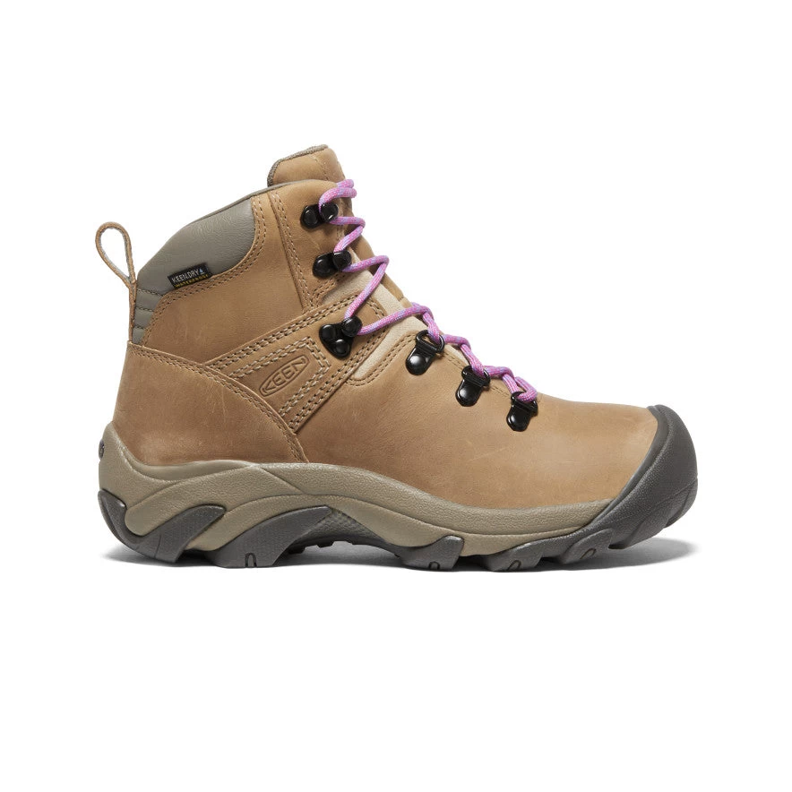 Keen Women's Pyrenees Waterproof Hiking Boot | Safari/English Lavender 3 Keen Women's Pyrenees Waterproof Hiking Boot | Safari/English Lavender
