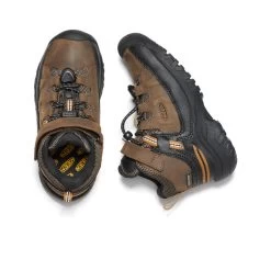 Keen Little Kids' Targhee Waterproof Boot | Dark Earth/Golden Brown -Shoes Haven Shop 323513bc31d06ac9c4f7e5fa0fb64b21a24119be
