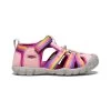 Keen Big Kids' Seacamp II CNX | Rainbow/Festival Fuchsia