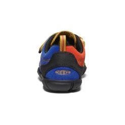 Keen Little Kids' Jasper II Sneaker | Surf/Orange -Shoes Haven Shop 373a9e66137a34859d6beb1d5f570bd1d6103a7b