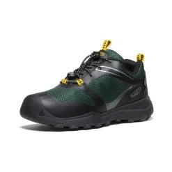 Keen Big Kids' Wanduro Waterproof Shoe | Black/Greener Pastures -Shoes Haven Shop 3a0661c2fbc1492499850e17d9f3daa01fb9df1c