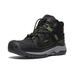 Keen Big Kids' Targhee Waterproof Boot | Black/Campsite -Shoes Haven Shop 3a1f0d08db2986c818cb067a3e7c9544d631c715