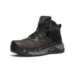 Keen Men's Kansas City+ KBF Waterproof Mid (Soft Toe) | Coffee Bean/Black -Shoes Haven Shop 3b60258b5bcaaaf4e87d04b1afe1c503fc90efe1