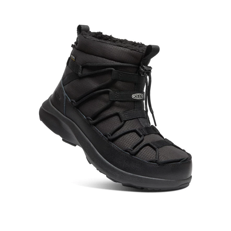 Keen Women's UNEEK SNK II Waterproof Chukka | Triple Black/Black 5 Keen Women's UNEEK SNK II Waterproof Chukka | Triple Black/Black - Image 3