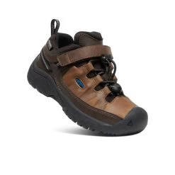 Keen Little Kids' Targhee Waterproof Shoe | Coffee Bean/Bison -Shoes Haven Shop 44b752e9a2eec49e18a643e42a85728c06449fc9