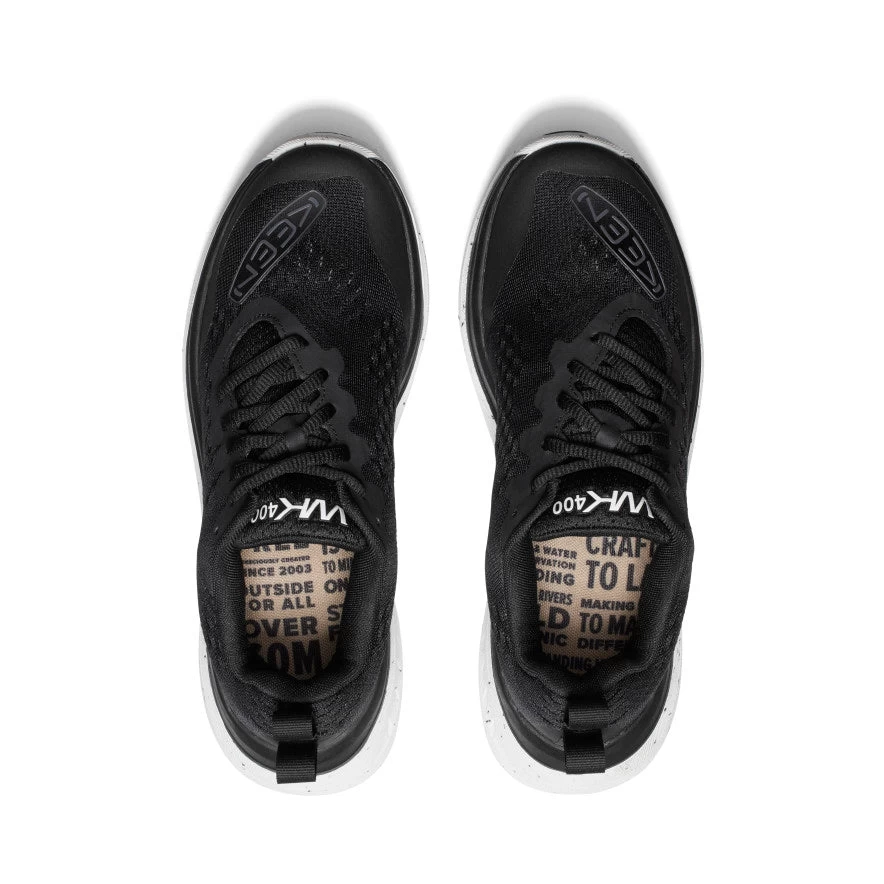 Keen Women's WK400 Walking Shoe | Black/White 6 Keen Women's WK400 Walking Shoe | Black/White - Image 4