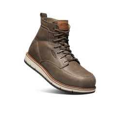 Keen Men's San Jose 6" Boot (Aluminum Toe) | Falcon/Caramel Cafe -Shoes Haven Shop 4fca69f25d24af4134fc5c0ff97717dcf2d92122