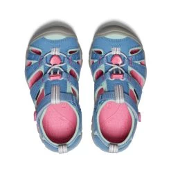 Keen Little Kids' Seacamp II CNX | Coronet Blue/Hot Pink -Shoes Haven Shop 503617c976f2ac8d9277ccb9ca5f2b0fab46f394