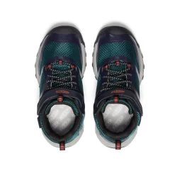 Keen Little Kids' Wanduro Waterproof Boot | Sky Captain/Sea Moss -Shoes Haven Shop 5074a293487269c0d66fda6a6d054605dbfc3620