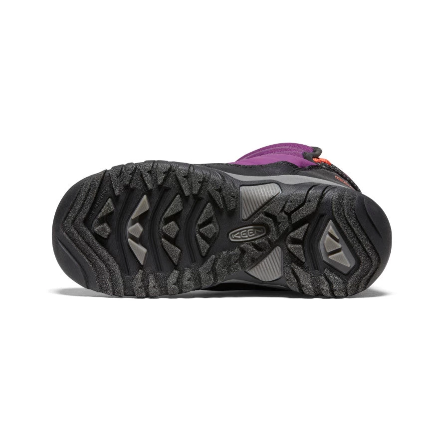 Keen Big Kids' Puffrider Waterproof Winter Boot | Charisma/Orange 8 Keen Big Kids' Puffrider Waterproof Winter Boot | Charisma/Orange - Image 6