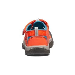 Keen Big Kids' Newport H2 | Safety Orange/Fjord Blue -Shoes Haven Shop 568d305a7fbbfbae4f267d2f1a2742b73a6e72a0