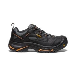 Keen Men's Braddock Low (Steel Toe) | Black/Bossa Nova