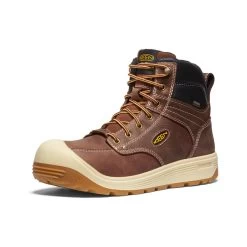 Keen Men's Fort Wayne 6" Waterproof (Carbon-Fiber Toe) | Tortoise Shell/Gum -Shoes Haven Shop 6196729881d9f17ed252d693a17d2720f607d525