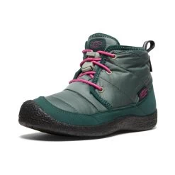 Keen Big Kids' Howser II Waterproof Chukka | Dark Forest/Fuchsia Purple -Shoes Haven Shop 61d8abc5f6f94302e9851127919bb2afb6978604