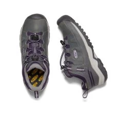 Keen Big Kids' Targhee Waterproof Shoe | Magnet/Tillandsia Purple -Shoes Haven Shop 62709dedc860618a7ff629193c477253c965a2c4
