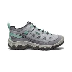 Keen Women's Targhee IV Vented Hiking Shoe | Alloy/Granite Green
