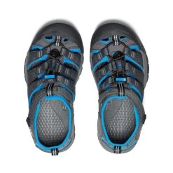 Keen Big Kids' Newport H2 | Magnet/Brilliant Blue -Shoes Haven Shop 651e5f8ea79ec33e0de0ae4393dfbaefc93ba430