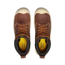 Keen Men's Fort Wayne 6" Waterproof (Carbon-Fiber Toe) | Tortoise Shell/Gum -Shoes Haven Shop 68bf52565afd0ac8914be941288c4230665d5d9d