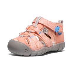 Keen Toddlers' Seacamp II CNX | Papaya Punch/Marina -Shoes Haven Shop 68e3cb65f8bd4ae4339f57c8ff183a60518f21bb