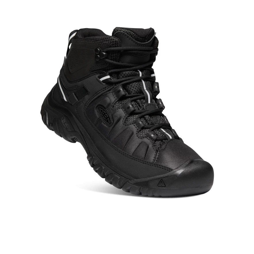Keen Men's Targhee EXP Waterproof Mid | Black/Black 5 Keen Men's Targhee EXP Waterproof Mid | Black/Black - Image 3