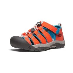 Keen Big Kids' Newport H2 | Safety Orange/Fjord Blue -Shoes Haven Shop 7067aa29473f90ed4bbb3fd28128639a590f8c9e