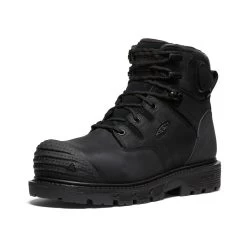 Keen Men's Camden 6" Waterproof Boot (Carbon-Fiber Toe) | Black/Black -Shoes Haven Shop 7313da79be37c451ad3118823cacc68a691531f0