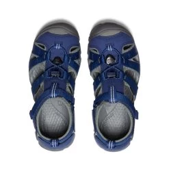 Keen Big Kids' Seacamp II CNX | Blue Depths/Gargoyle -Shoes Haven Shop 7668156327e7e12c77f8e3c74eae4bda720378ab