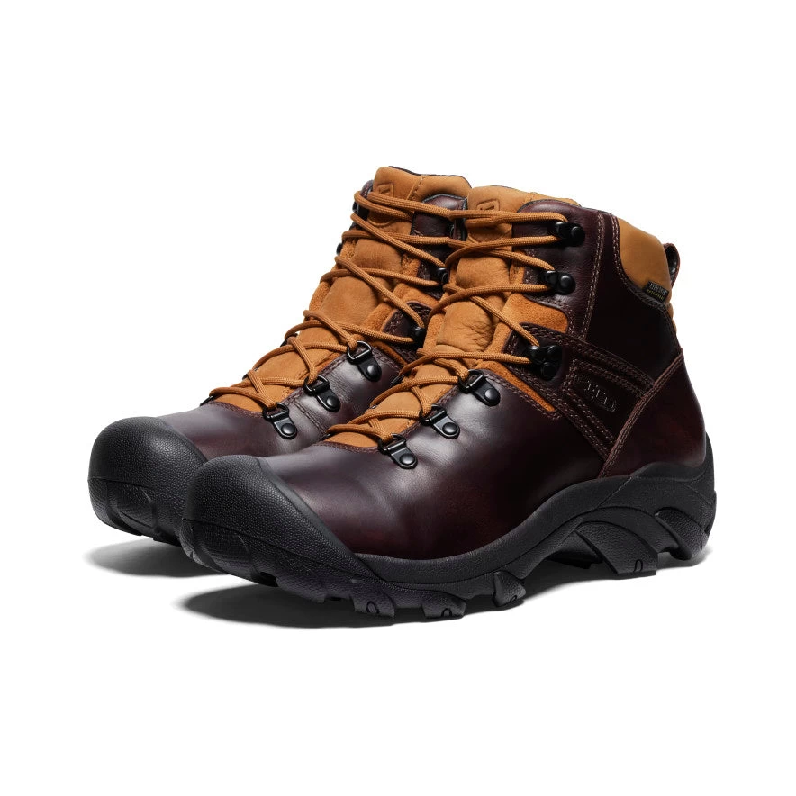 Men's Pyrenees Waterproof Hiking Boot | Cask/Keen Maple 4 Men's Pyrenees Waterproof Hiking Boot | Cask/Keen Maple - Image 2